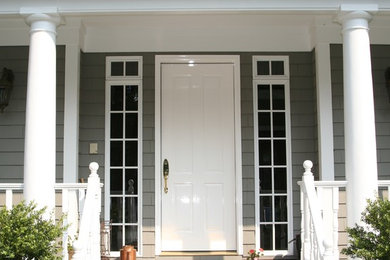 Example of a classic exterior home design in New York