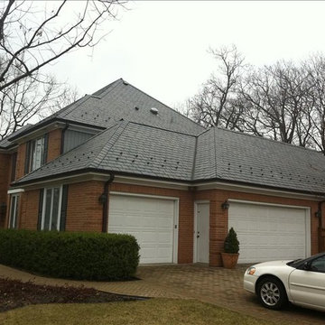 Natural Slate Roofing Project - GLenview, IL