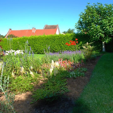 Transformation d'un jardin mono pente en jardin plateaux