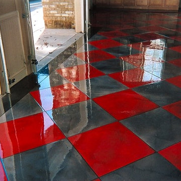 Garage floors