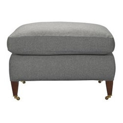 Hickory Chair Ottomans and Benches - Footstools And Ottomans