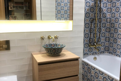 Moroccan Style bathroom in Balham