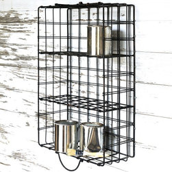 Metal Wire Wall Shelf - Products