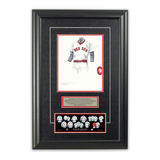 Boston Red Sox 1975 uniform artwork, This is a highly detai…