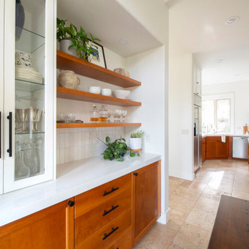 Modern Farmhouse Kitchen + Primary Bedroom Remodel