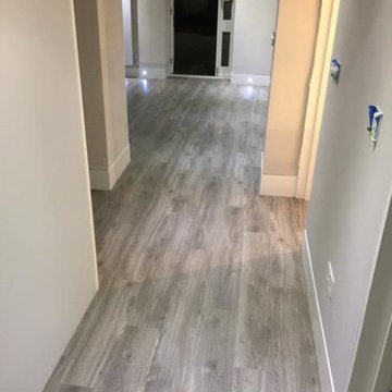 Amtico Grey Wood Flooring to Premises in South London