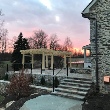 Amazing New Downingtown Terrace & Pergula