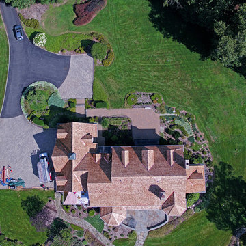 Bernardsville, NJ, Cedar Roof Installation on Residence and Pool House