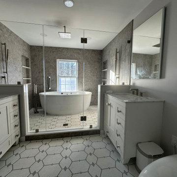 latest barthroom renovation completed
