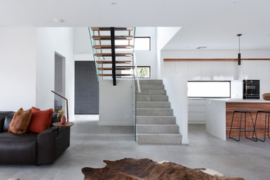This is an example of a modern staircase in Perth.