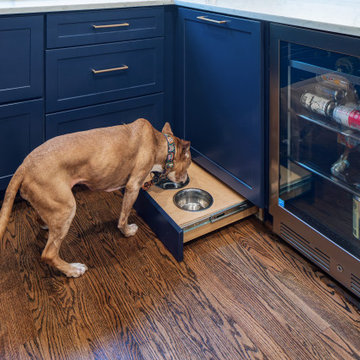 Silver Spring | Crafty Pet Friendly Kitchen and Living Room Remodel