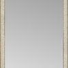 25"x76" Custom Framed Mirror, Silver Gold
