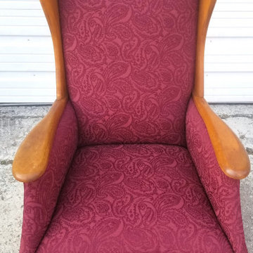 Wingback Chair New Upholstery