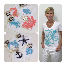 Coastal Hand Block Printed Linens - Lifestyle And Leisure