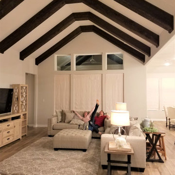 10" Cedar Arched Ceiling Beams