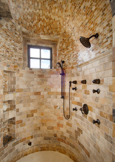 Mediterranean Bathroom by Godden Sudik Architects Inc