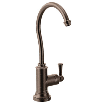Moen Sip Traditional 1-Handle High Arc Beverage Faucet, Oil Rubbed Bronze