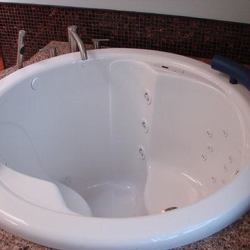 master bath remodel with japanese soaking tub