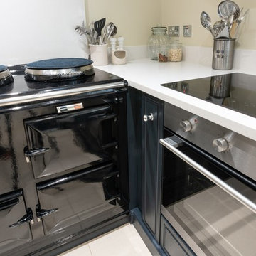 Luxury Blue Kitchen in Ongar