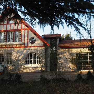 Maison SP, rénovation, rétro, anglo-normande