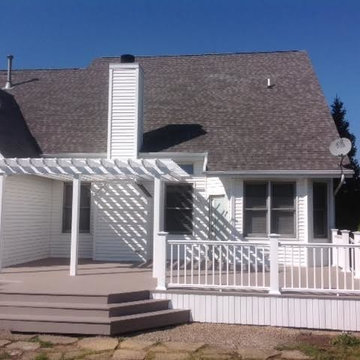 Azek Deck and Vinyl Pergola