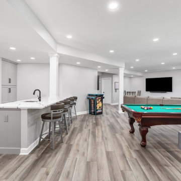 Woolington Road Basement Remodel