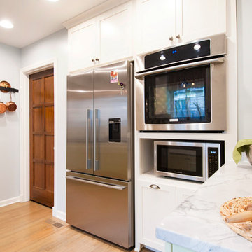 Bexley, OH; 1937 Artistic Throw-Back Kitchen Remodel