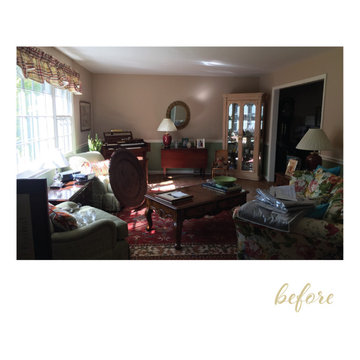 Living Room Refresh & Repurpose