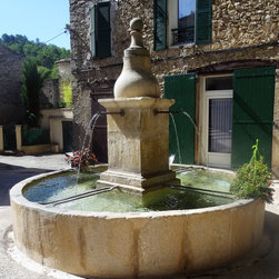 Landscaping Mediterranean Style - Outdoor Fountains And Ponds
