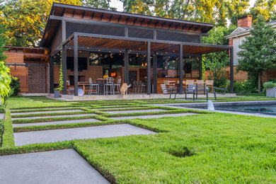 Home design - modern home design idea in Dallas