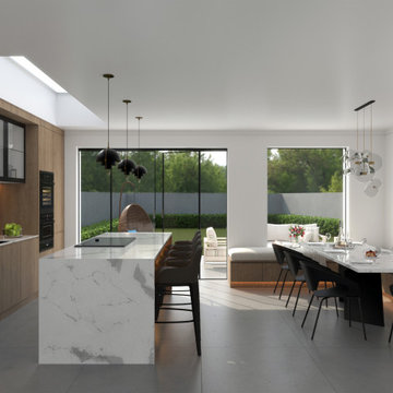 Zen Courtyard House