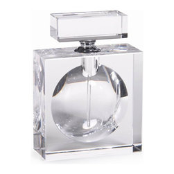 Rectangular Glass Perfume Bottle - Decorative Objects And Figurines
