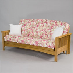 Portland Cherry Oak Futon Frame - Futon Frames