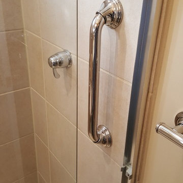 ADA Compliant Grab Bar and Shower Head Cntroller