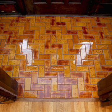 Historic Manor Entryway Tile Floor