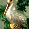 Nautical Ocean Bird Pelican Christmas Holiday Ornament