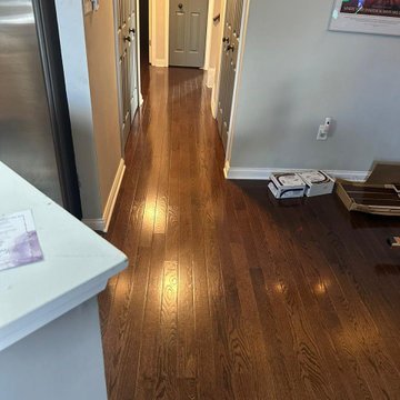 Installation: Hardwood floors & steps