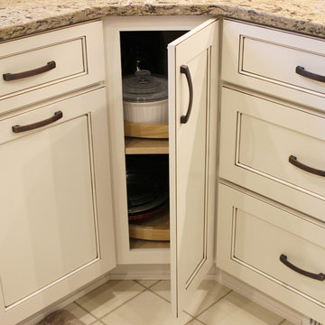Prophetstown, IL- Remodel With Pearl Painted Cabinets and Cambria Quartz Tops