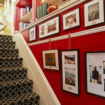 staircase wall decorating ideas