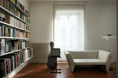 Idee per un soggiorno minimalista aperto