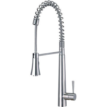 ALFI AB2039S Commercial Spring Kitchen Faucet - Stainless Steel