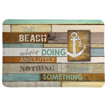 Beach Mantra Memory Foam Rug, 2'x3'