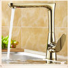 Friuli Antique Copper Single Handle Gold Kitchen Faucet