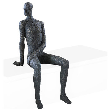 Posing Man Shelf Decor