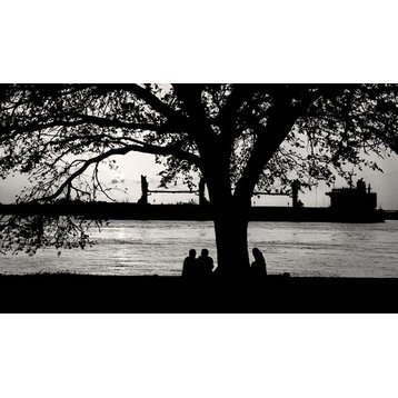 The Fly Mississippi River New Orleans LA Fine Art Black and White Photography, 1