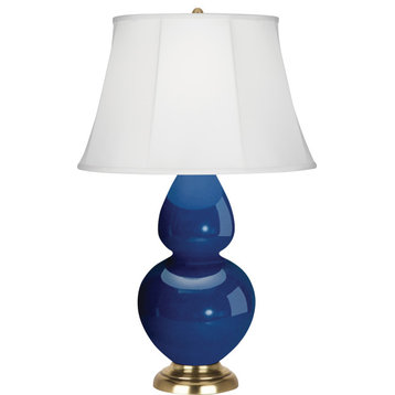 Double Gourd Table Lamp, Marine Blue