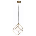 Dainolite - Dainolite TSN-1P-GLD Thomson - One Light Pendant - 1 Light Halogen Pendant Gold Finish   1 Year 360-�  72.00  Black  Foyer/Hall/Dinette/Bar/Dining Room  Mounting Direction: Ambient  Canopy Included: Yes  Sloped Ceiling Adaptable: Yes  Cord Length: 72.00  Canopy Diameter: 4.75 x 1  Dimable: YesThomson One Light Pendant Gold *UL Approved: YES *Energy Star Qualified: n/a  *ADA Certified: n/a  *Number of Lights: Lamp: 1-*Wattage:40w G9 bulb(s) *Bulb Included:No *Bulb Type:G9 *Finish Type:Gold