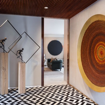 Twin Cubes And A Court