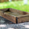 18" Mini Rustic Planters Box, Aged Rustic, 5"