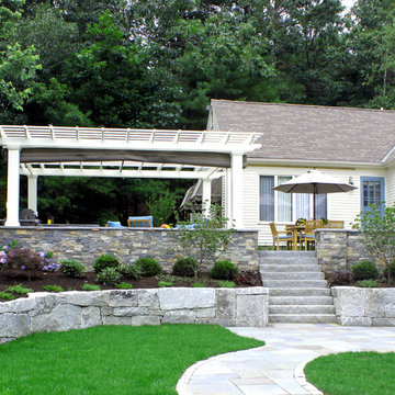 Outdoor Kitchen and Patio in Hollis, New Hampshire